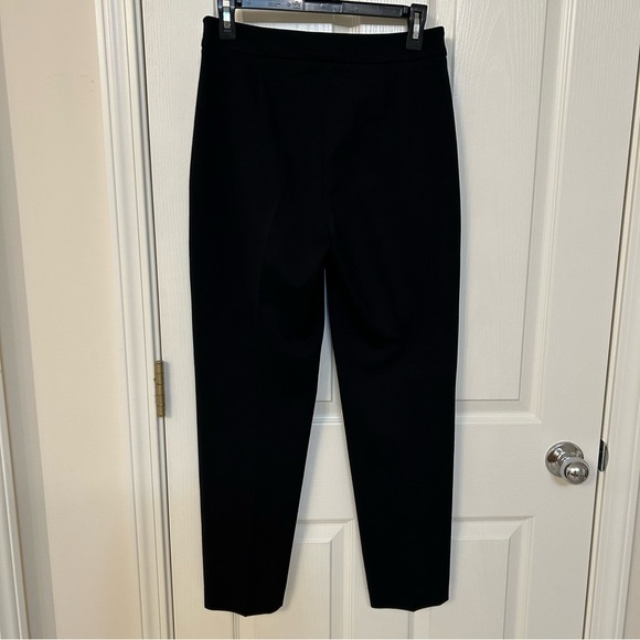 BOSS Tilunara Slim Fit Ponte Knit Pants in Black Size 4 - Picture 8 of 10